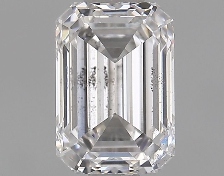 0.74 Carati F SI1 Smeraldo Laboratorio Diamante