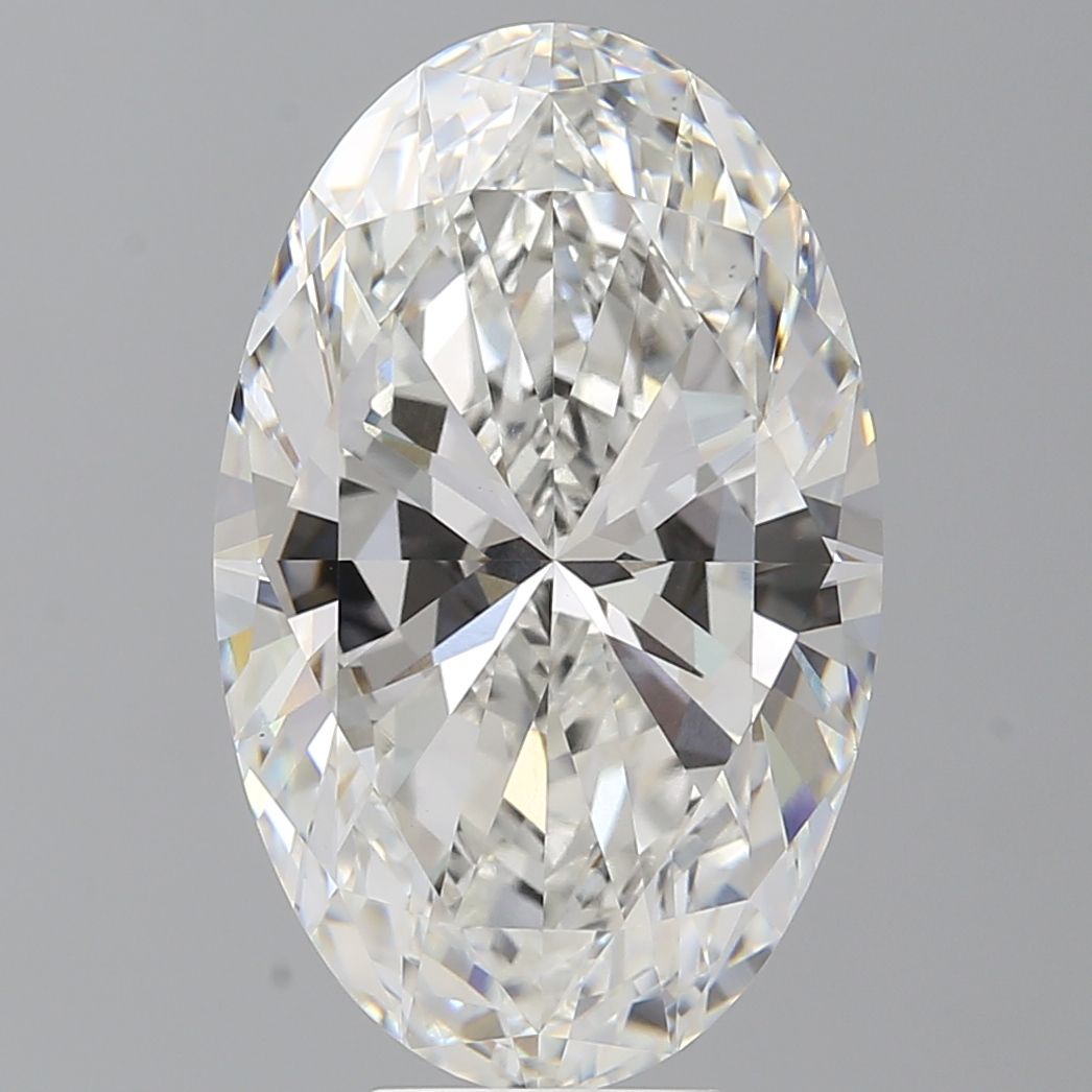 9.01 ct. oval Lab Grown Diamond front image