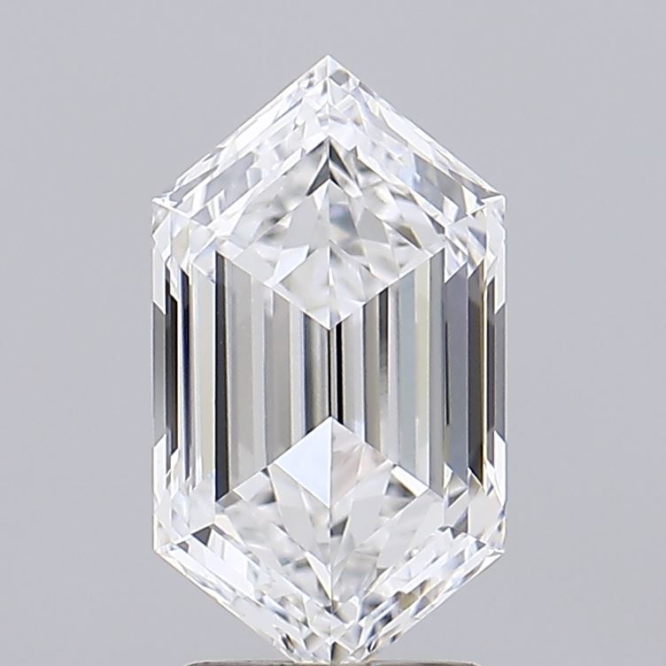 2.59 ct lab-grown Hexagonal Diamond