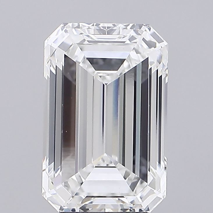 5.02 ct. emerald Lab Grown Diamond front image