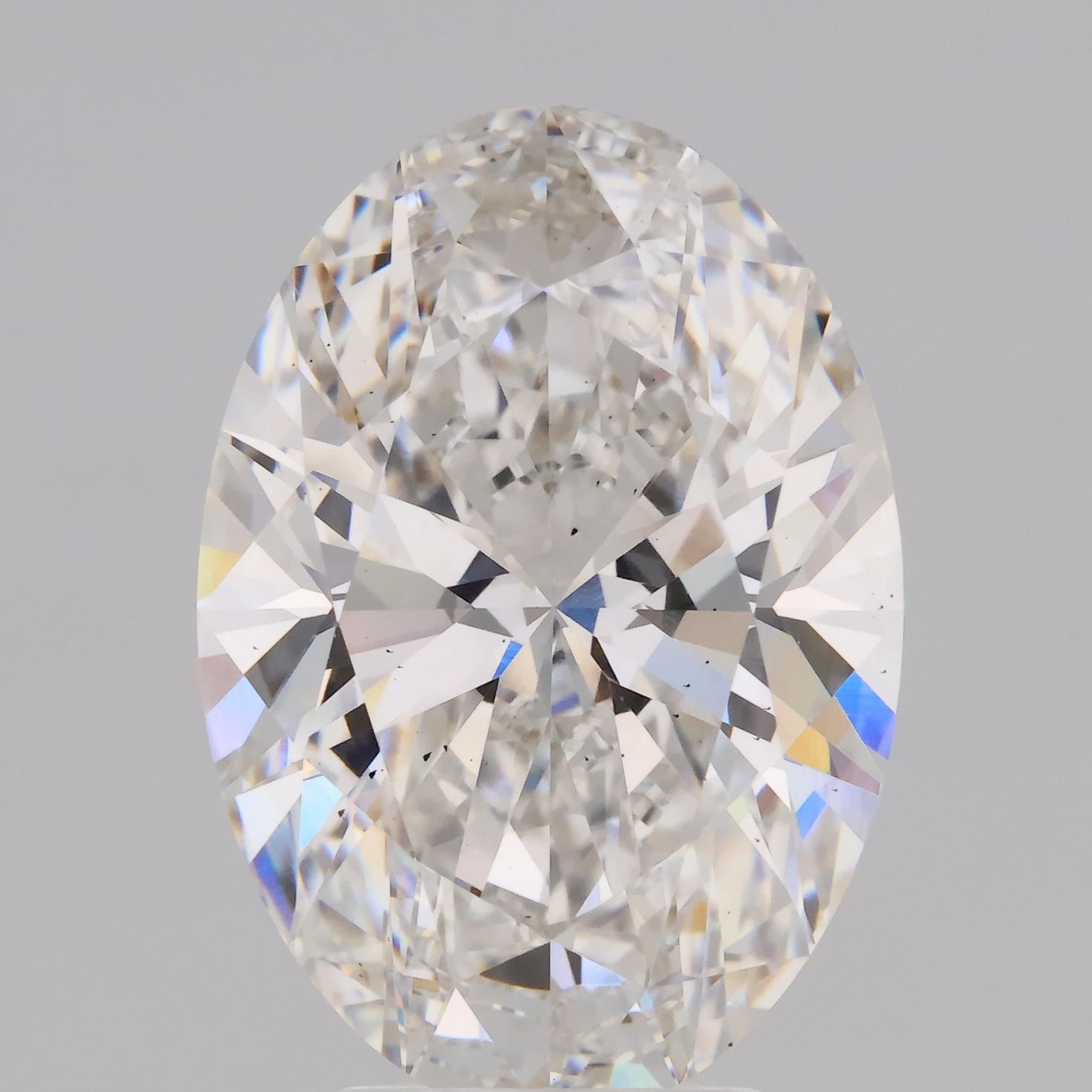 5.02 ct. oval Lab Grown Diamond front image