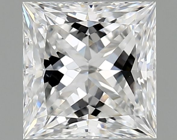0.96 ct. princess Lab Grown Diamond front image