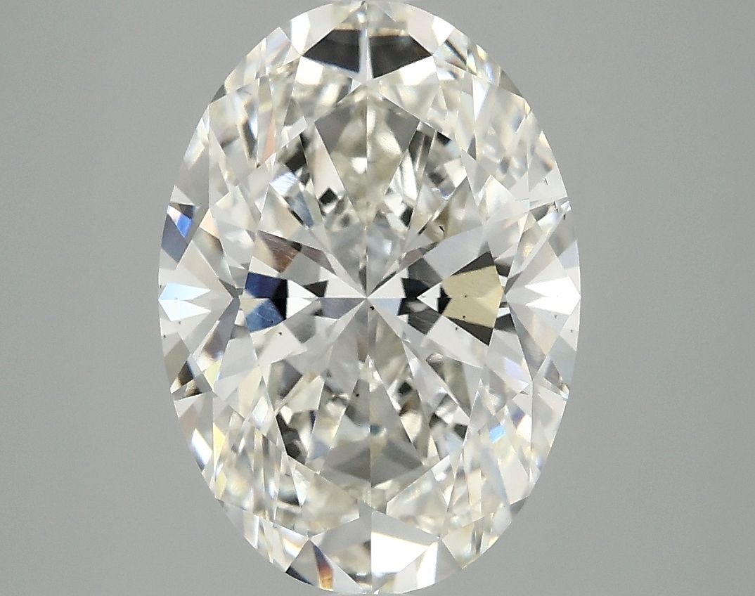 4.09 ct. oval Lab Grown Diamond front image