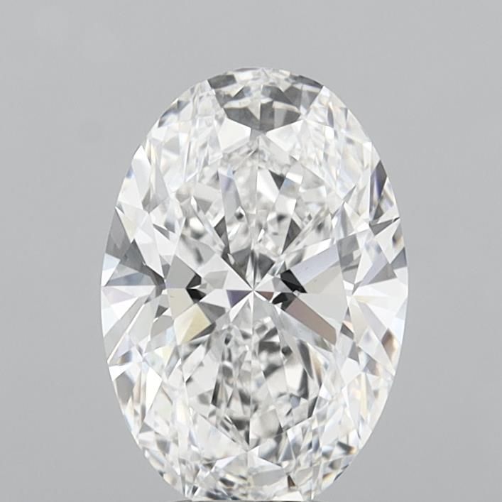 4.04 ct. oval Lab Grown Diamond front image