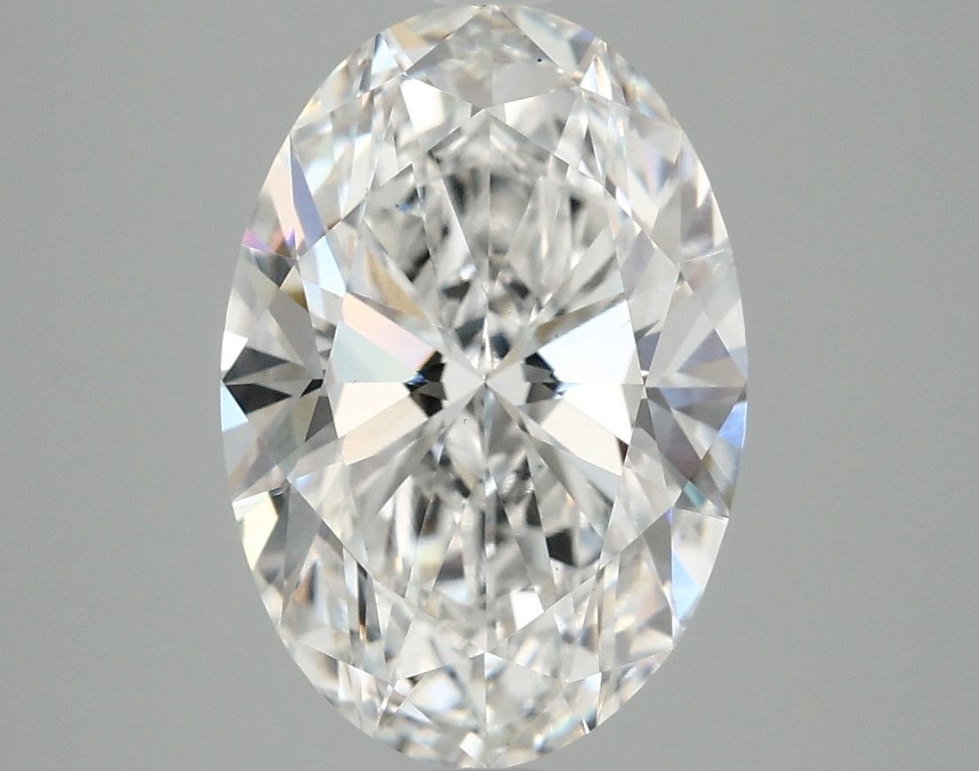 3.90 ct. oval Lab Grown Diamond front image