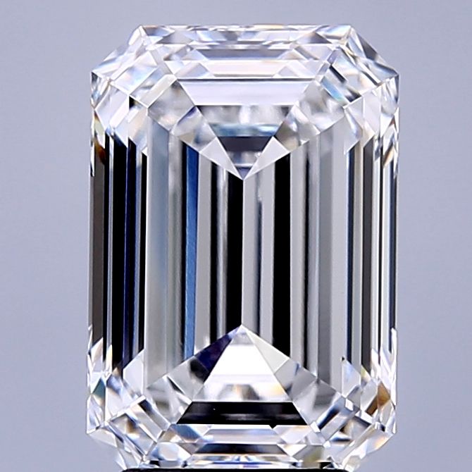 4.34 ct. emerald Lab Grown Diamond front image
