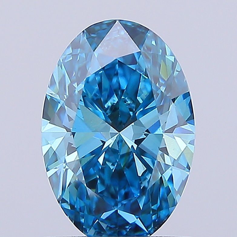 1.21 ct. oval Lab Grown Diamond front image