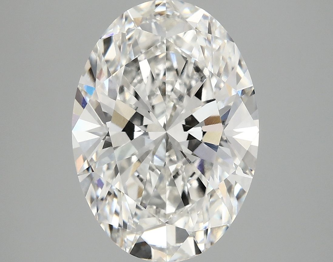3.92 ct. oval Lab Grown Diamond front image