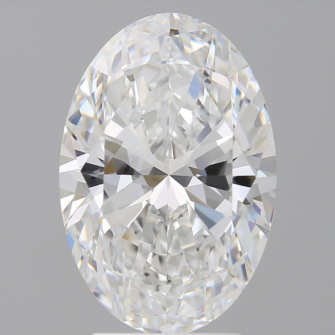 4.06 ct. oval Lab Grown Diamond front image