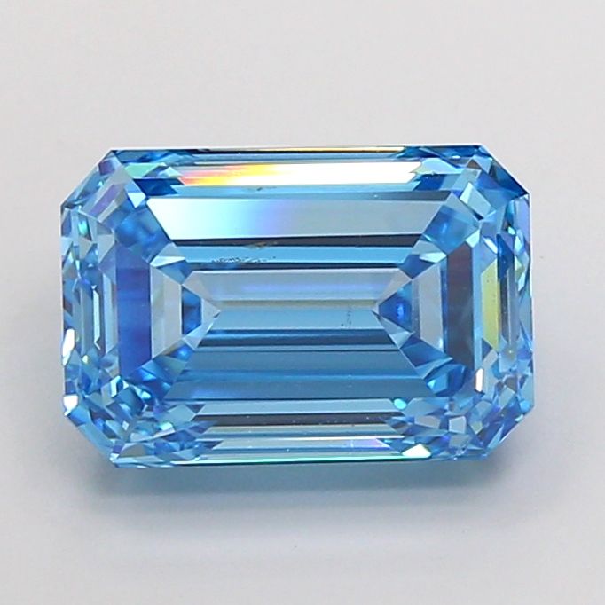 4.01 ct. emerald Lab Grown Diamond front image