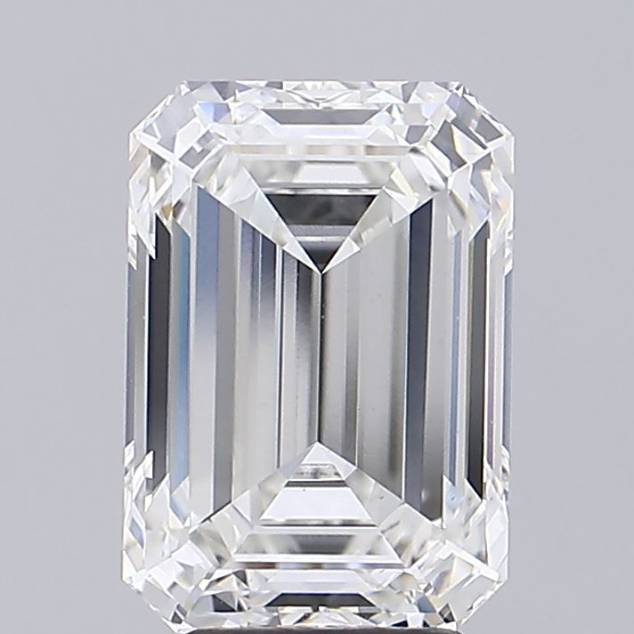 5.04 ct. emerald Lab Grown Diamond front image