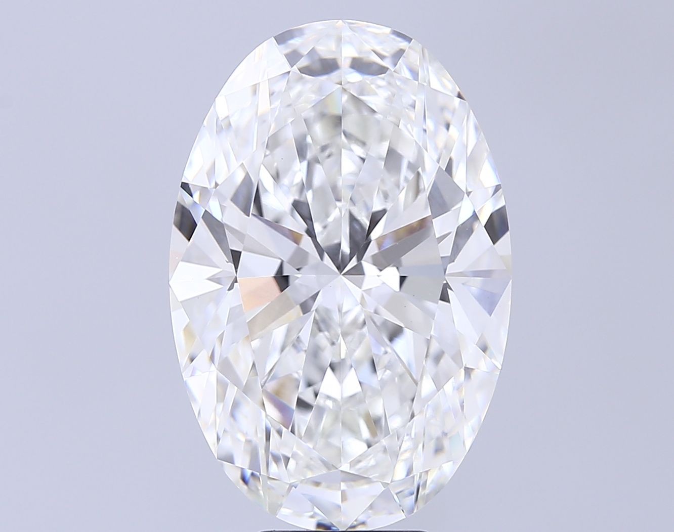 10.52 ct. oval Lab Grown Diamond front image