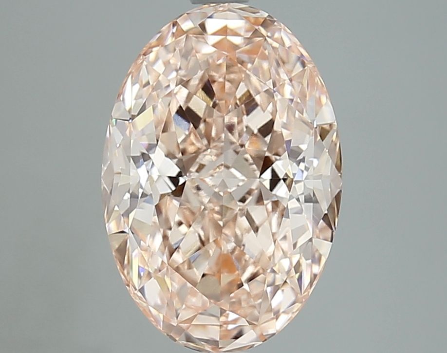 4.06 ct. oval Lab Grown Diamond front image
