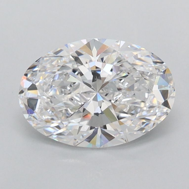 1.38 ct. oval Lab Grown Diamond front image