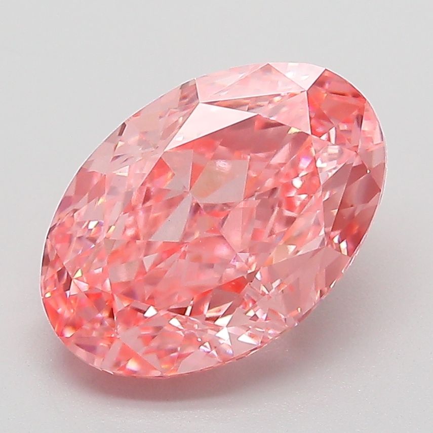 3.09 ct. oval Lab Grown Diamond front image