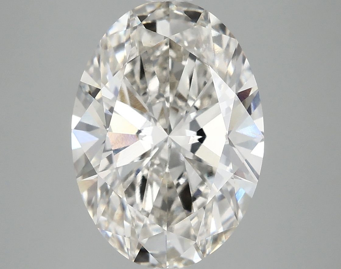4.09 ct. oval Lab Grown Diamond front image