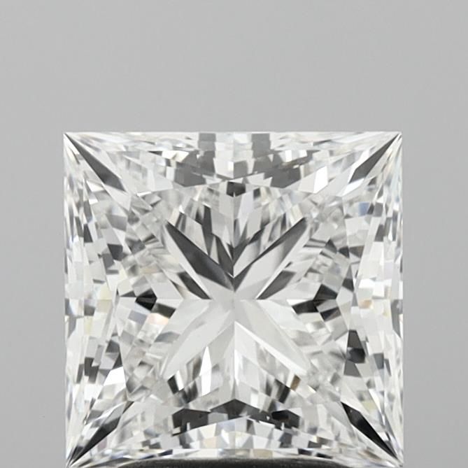 3.02 carat f VVS2 EX Cut IGI princess diamond