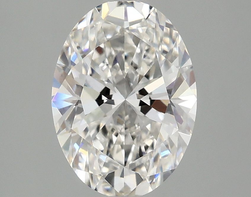 2.10 ct. oval Lab Grown Diamond front image