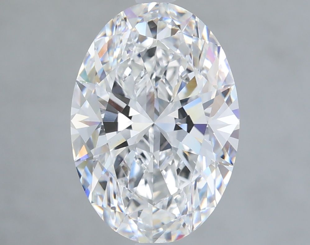 3.02 ct. oval Lab Grown Diamond front image