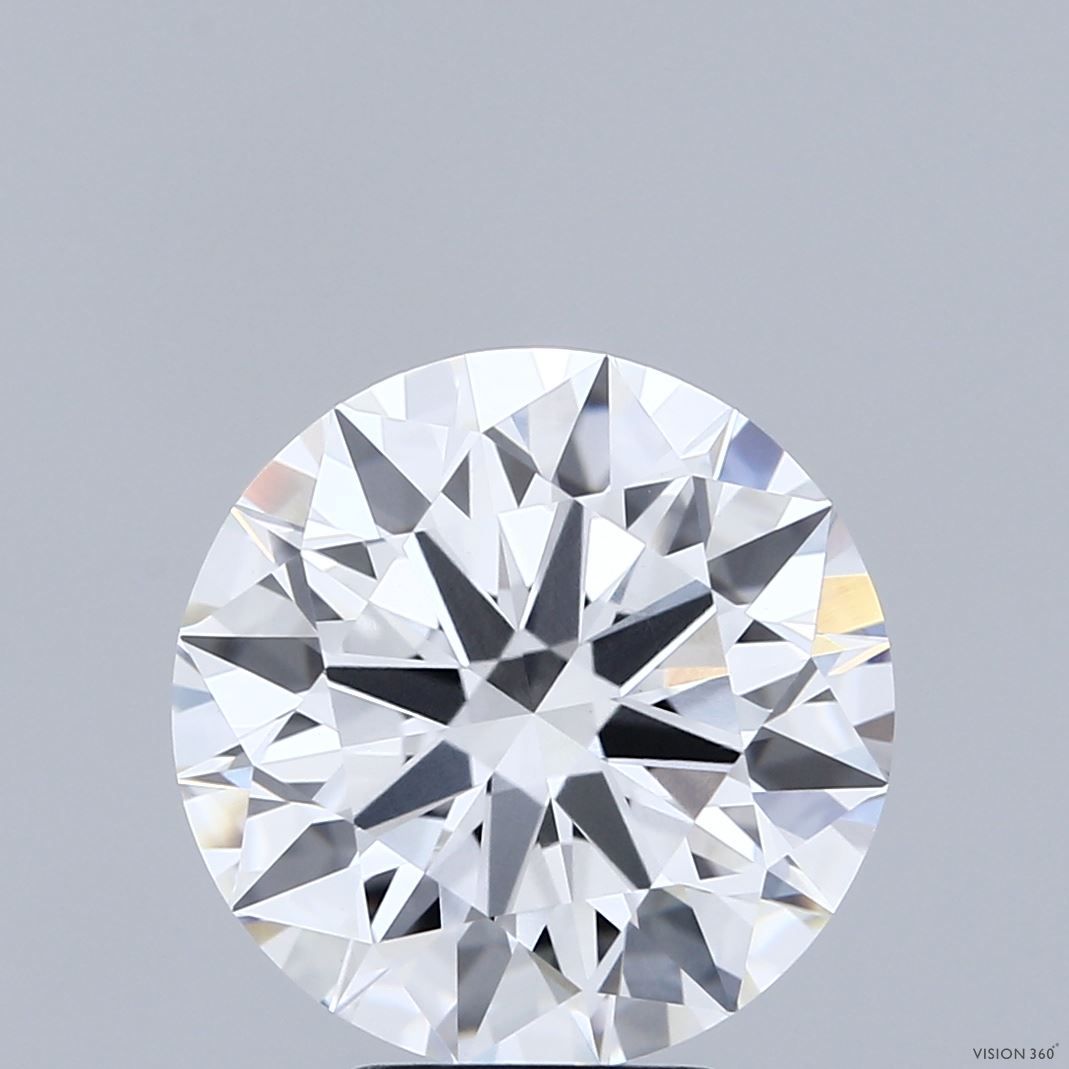 5.02 ct. round Lab Grown Diamond front image