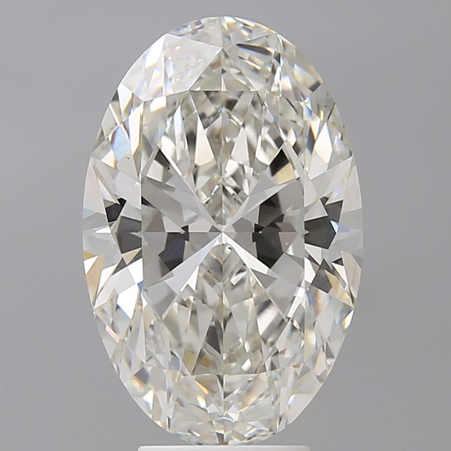 5.59 ct. oval Lab Grown Diamond front image