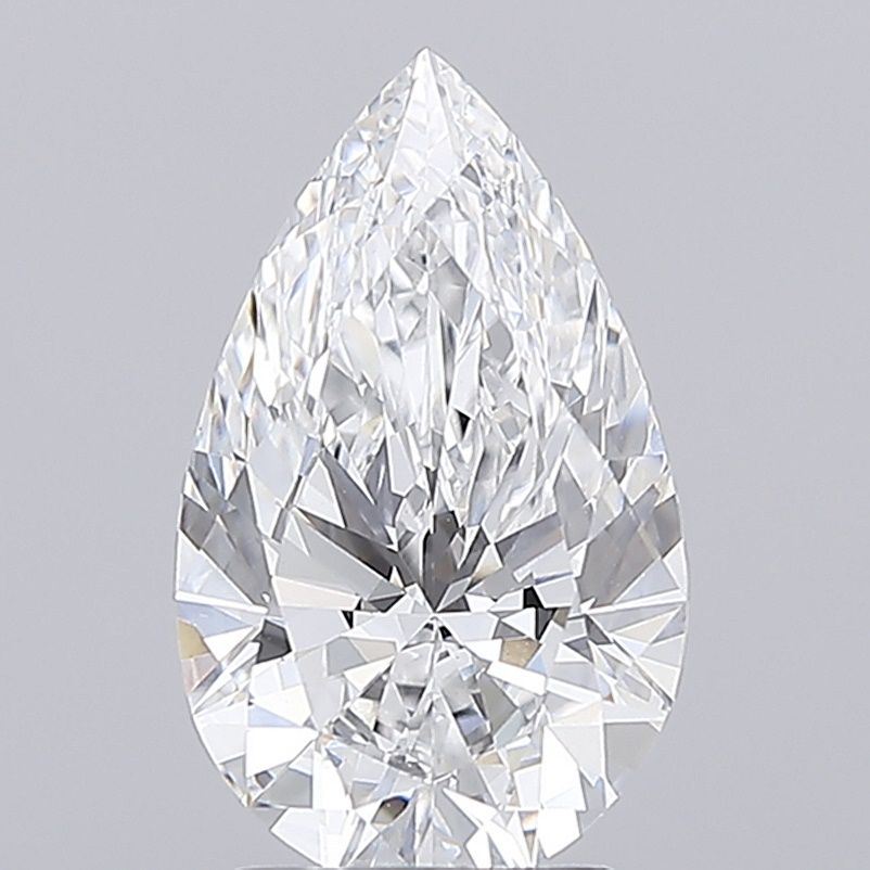 3.02 ct. pear Lab Grown Diamond front image