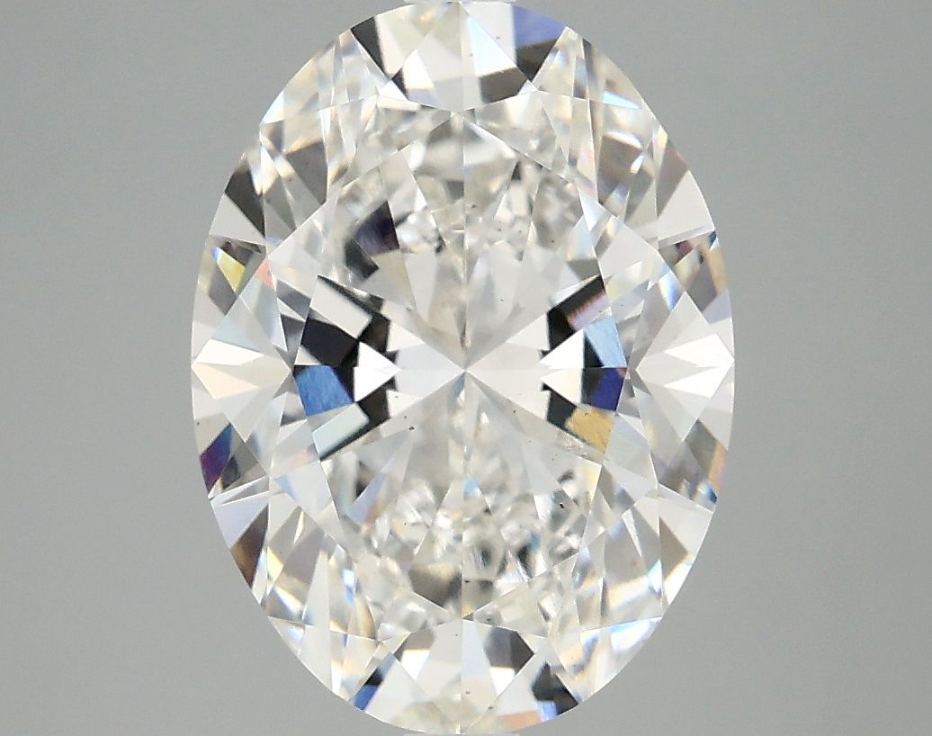 3.98 ct. oval Lab Grown Diamond front image