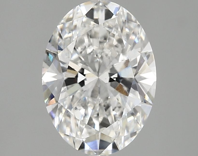 2.10 ct. oval Lab Grown Diamond front image