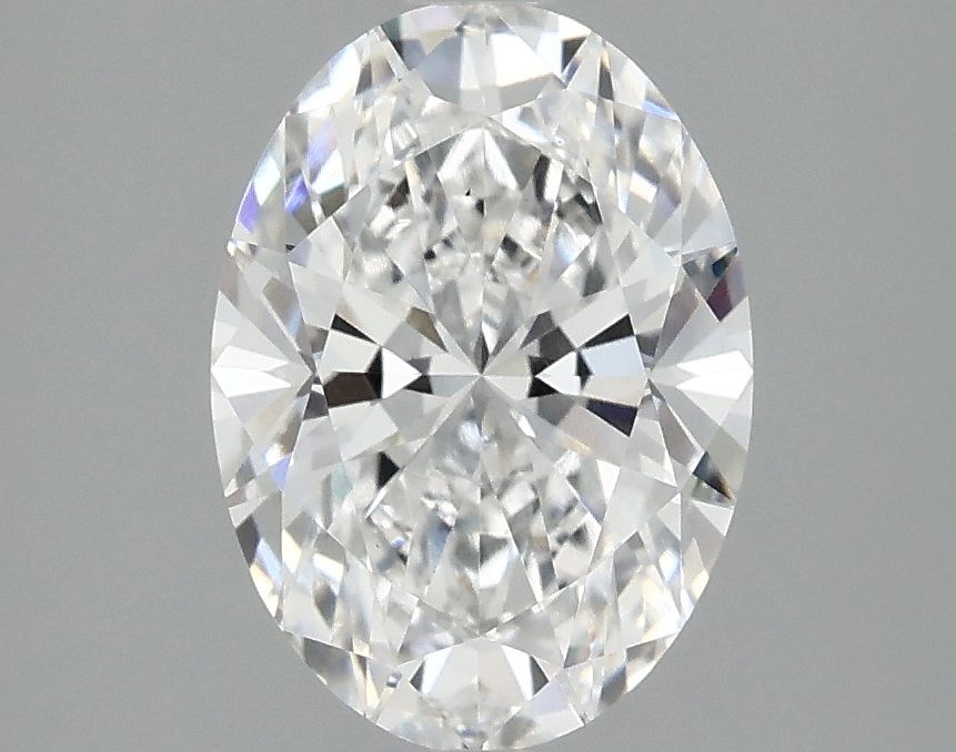2.10 ct. oval Lab Grown Diamond front image