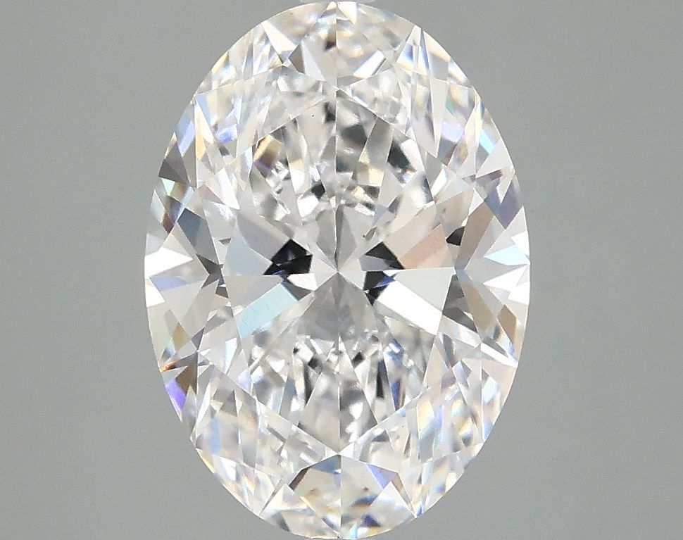 2.88 ct. oval Lab Grown Diamond front image
