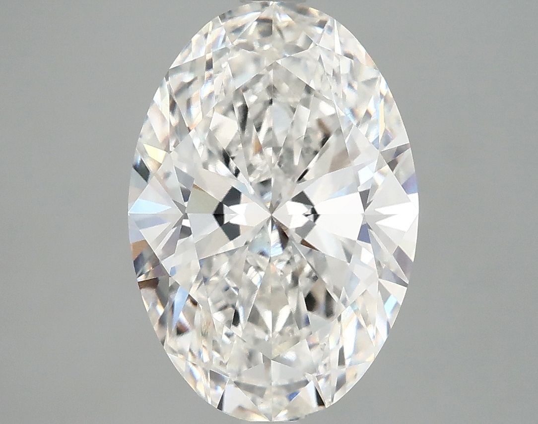 3.93 ct. oval Lab Grown Diamond front image