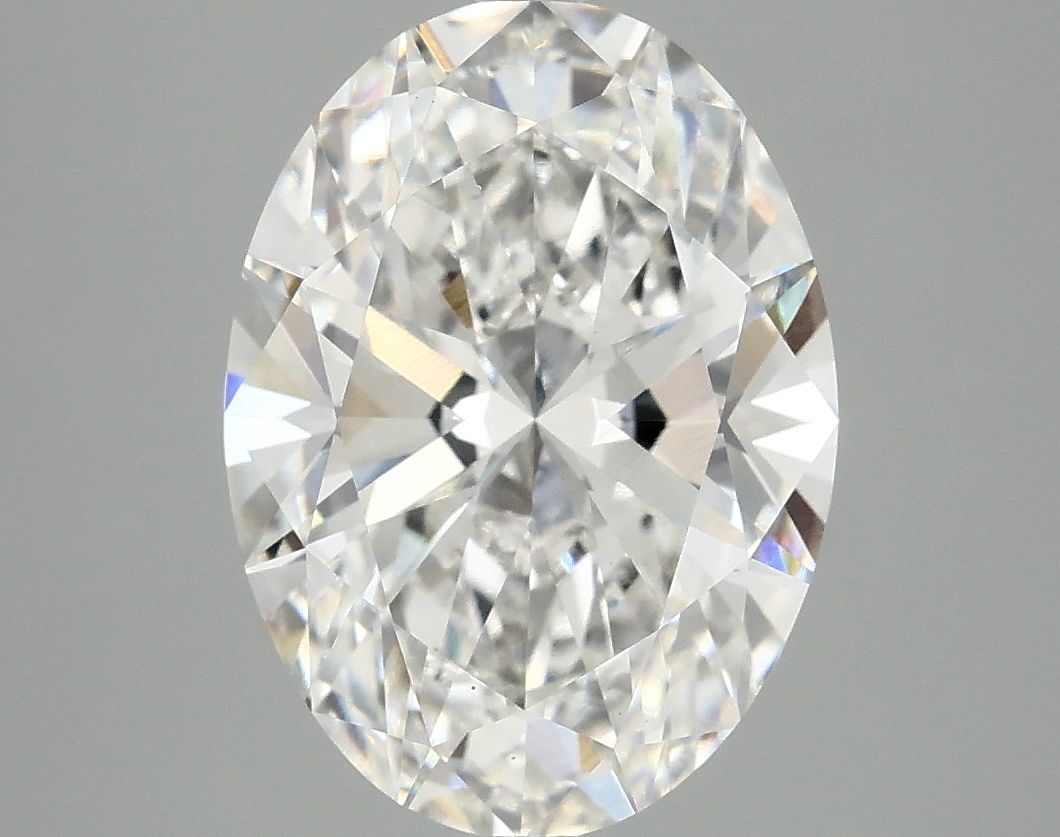 3.95 ct. oval Lab Grown Diamond front image