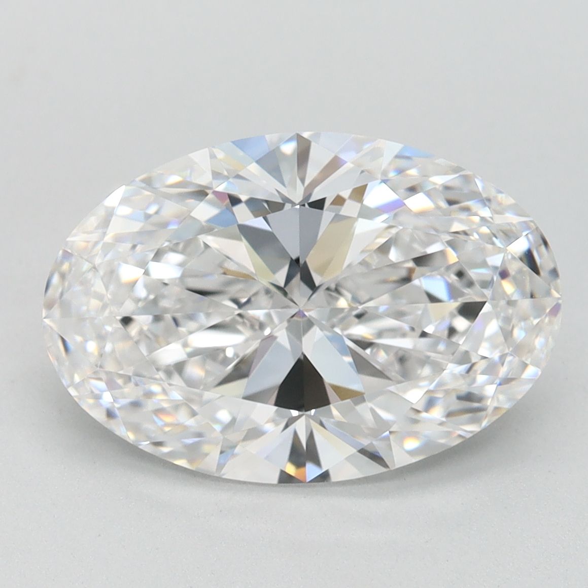 3.03 ct. oval Lab Grown Diamond front image