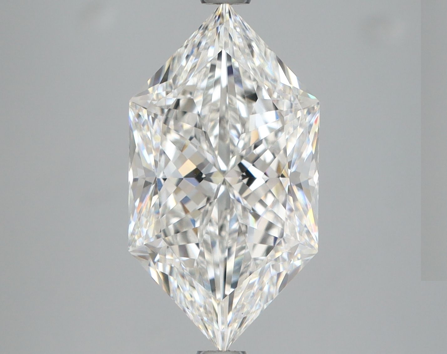 4.36 ct lab-grown Hexagonal Diamond