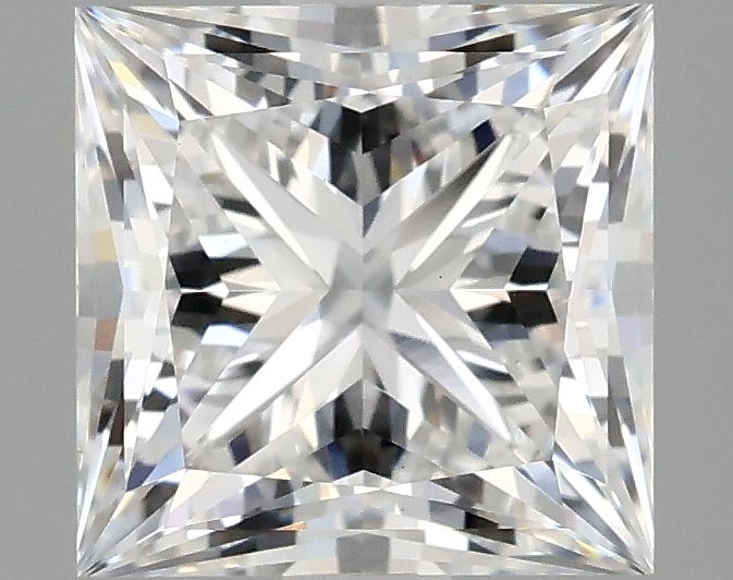 2.07 ct. princess Lab Grown Diamond front image