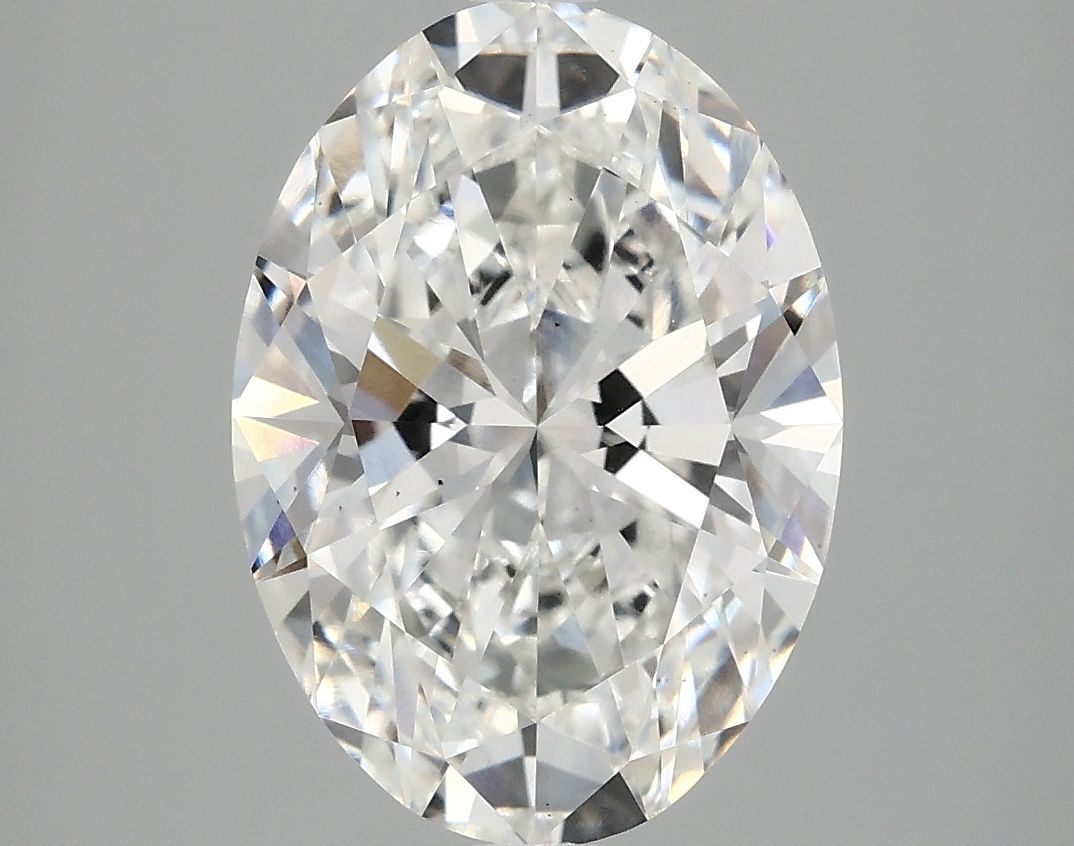 4.06 ct. oval Lab Grown Diamond front image