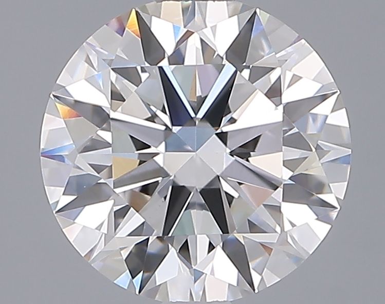 2.45 ct. round Lab Grown Diamond front image