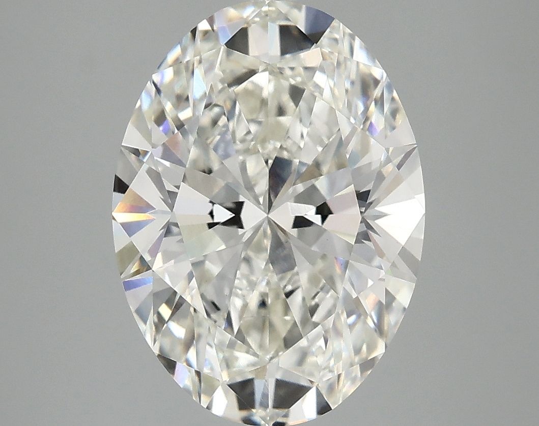 3.78 ct. oval Lab Grown Diamond front image