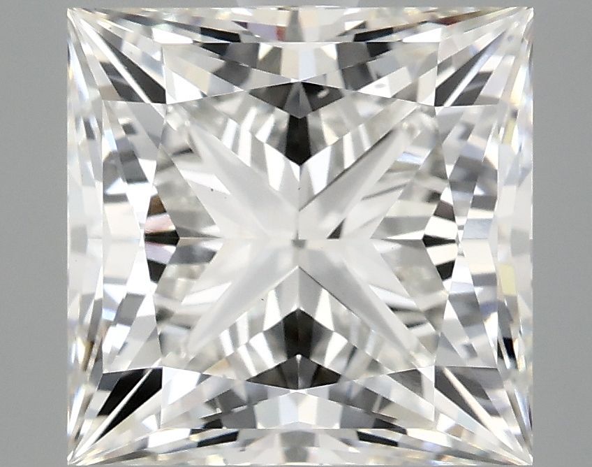 4.86 ct. princess Lab Grown Diamond front image