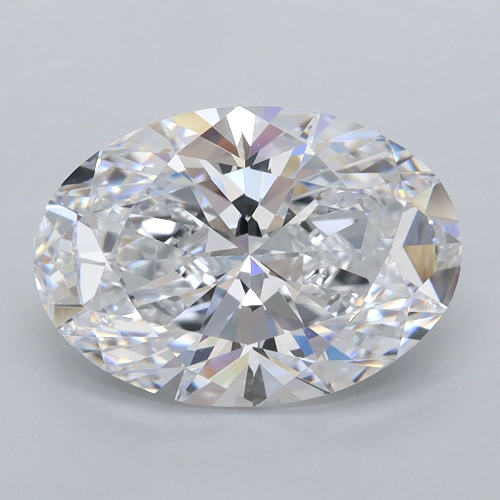 3.13 ct. oval Lab Grown Diamond front image