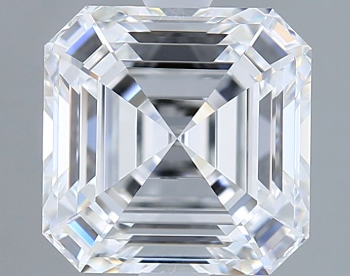 2.04 ct lab-grown Asscher Diamond