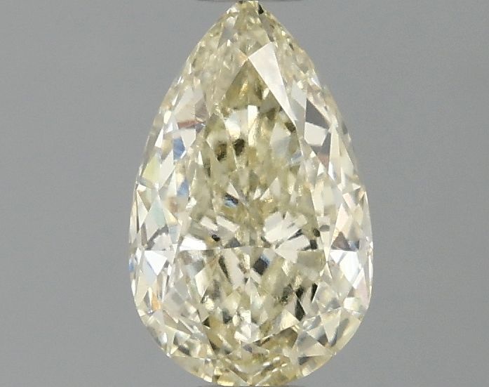 1.01 carat fancy intense  yellow VS1 EX Cut IGI pear diamond