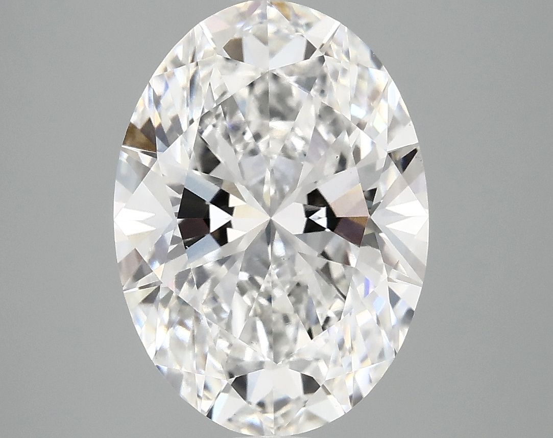 4.06 ct. oval Lab Grown Diamond front image