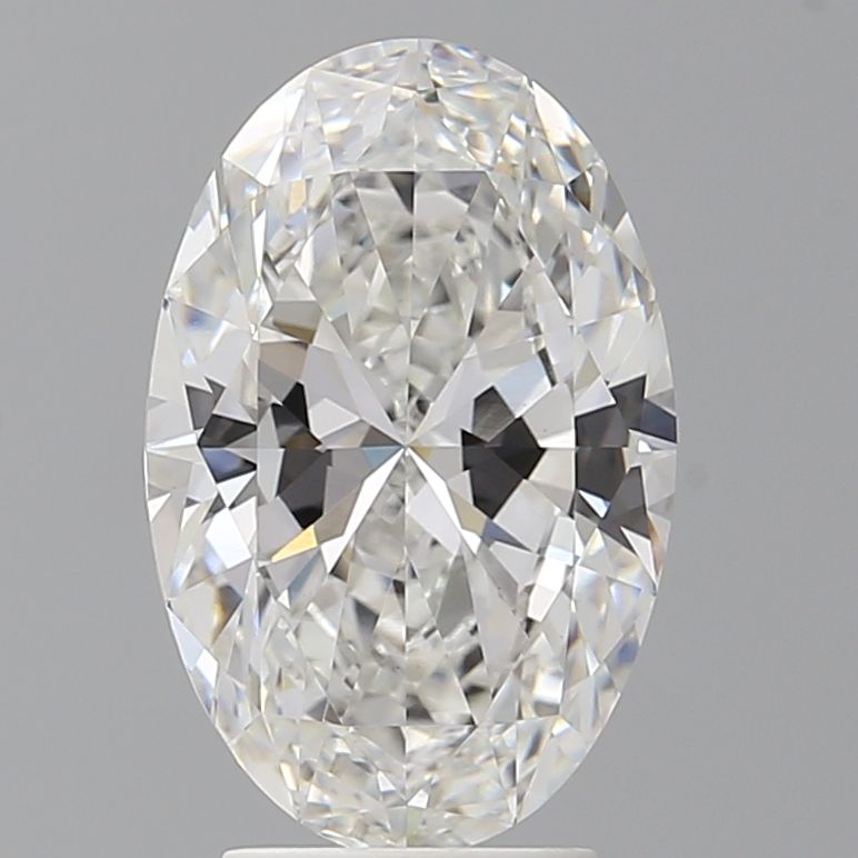 3.57 ct. oval Lab Grown Diamond front image