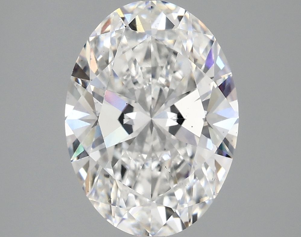 2.84 ct. oval Lab Grown Diamond front image