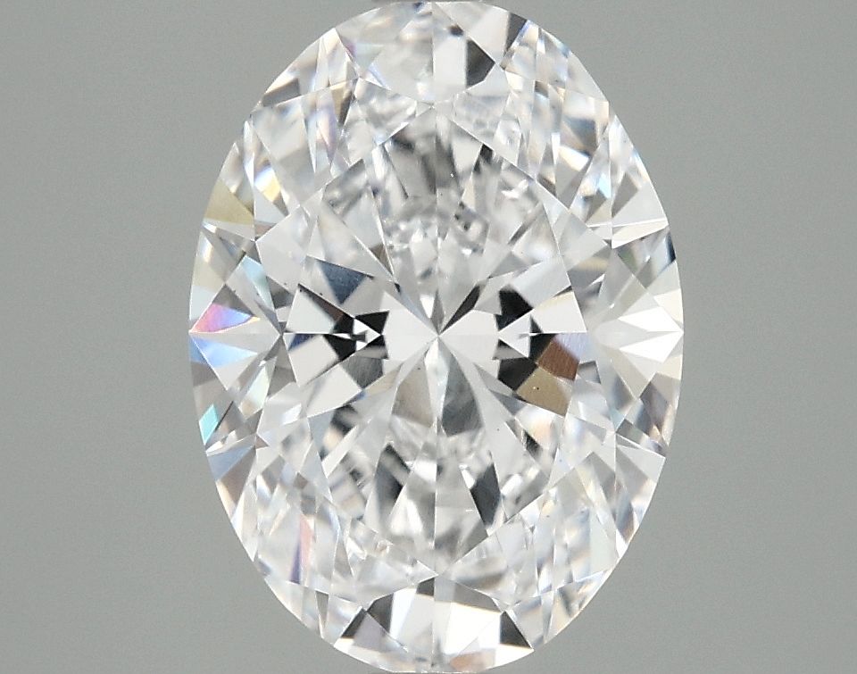 3.03 ct. oval Lab Grown Diamond front image