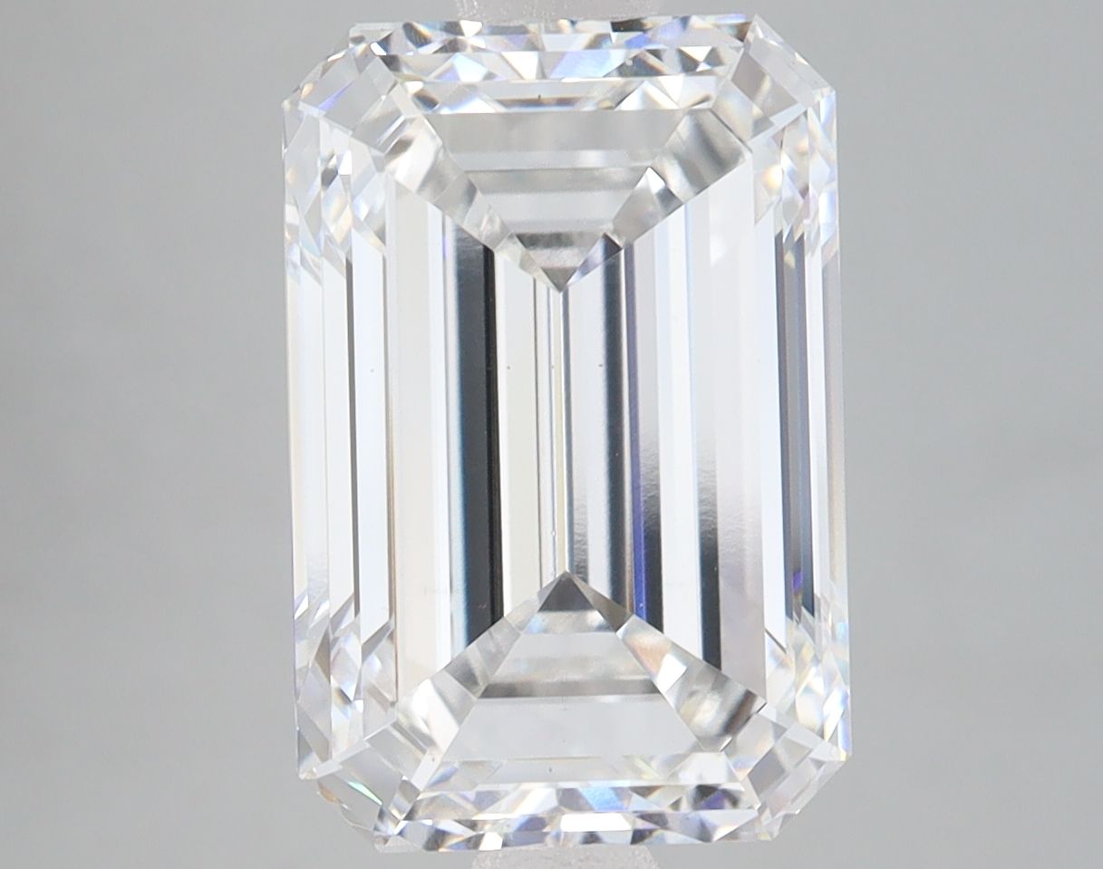 6.01 ct. emerald Lab Grown Diamond front image