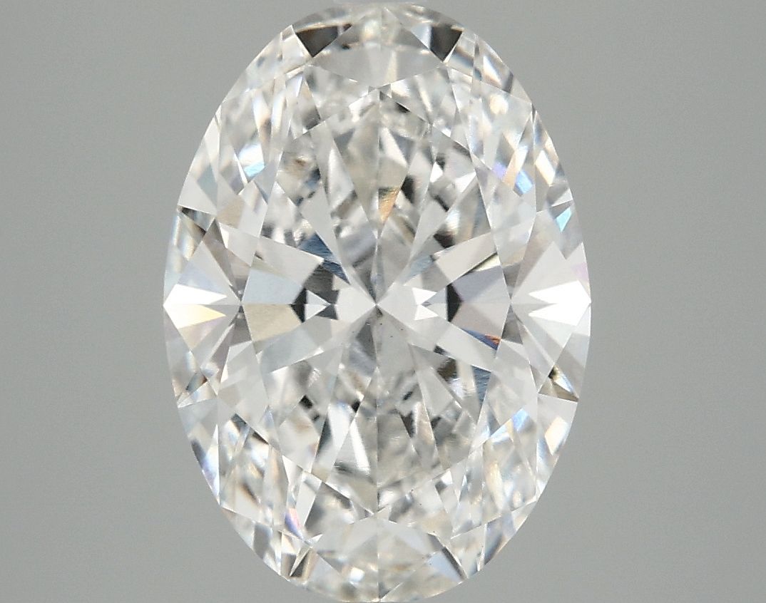3.84 ct. oval Lab Grown Diamond front image