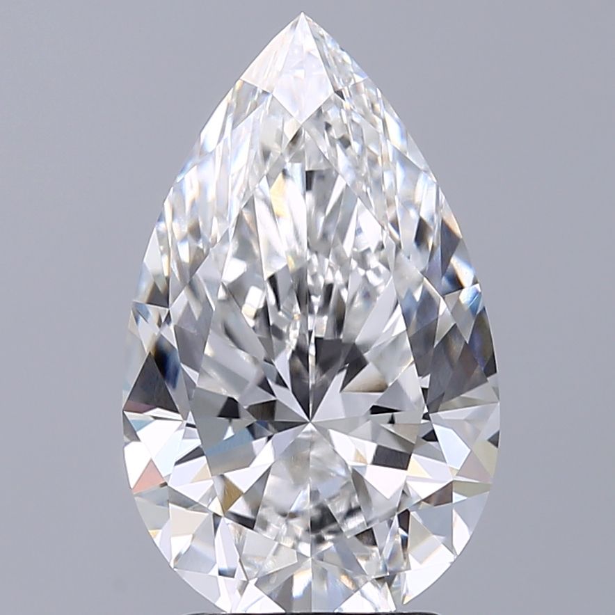 2.85 ct. pear Lab Grown Diamond front image