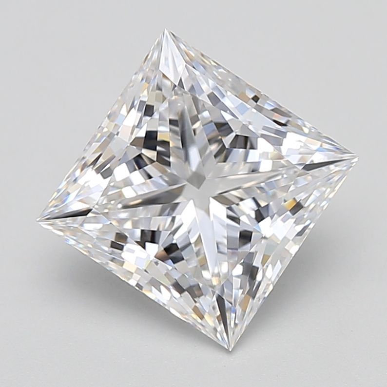 3.05 ct. princess Lab Grown Diamond front image